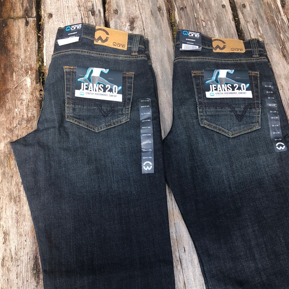 Men’s Straight Leg Jeans 32 x 34